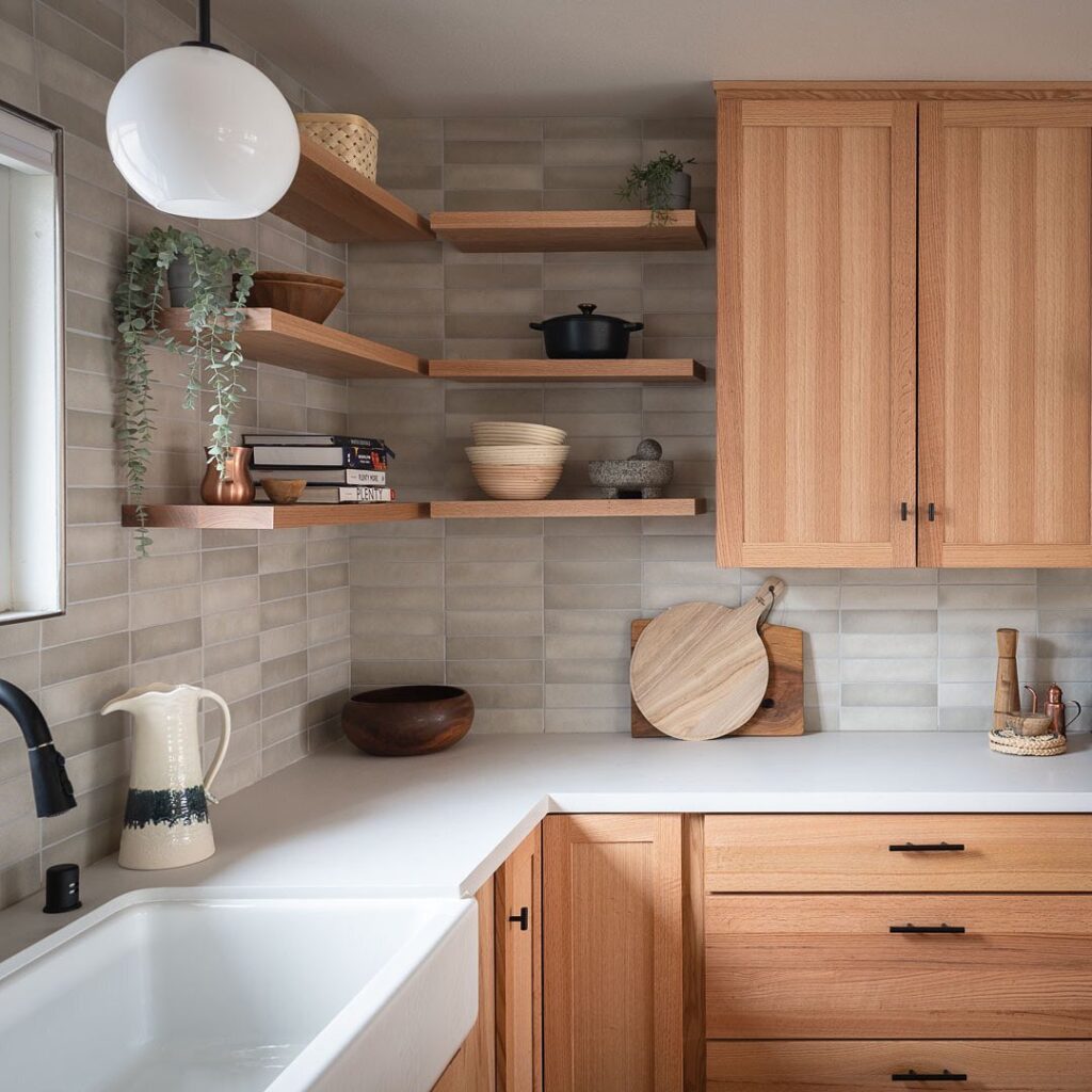 Floating Wall-Mounted Cabinetry