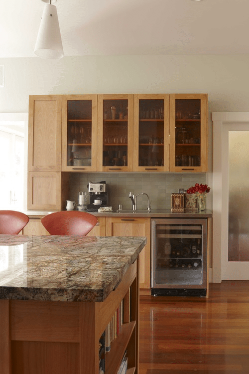 Glass Front Cabinetry