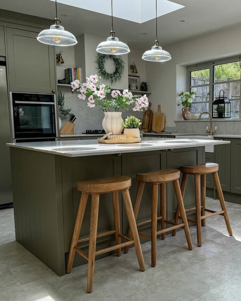 Hearth Nook Kitchen in Sagewood