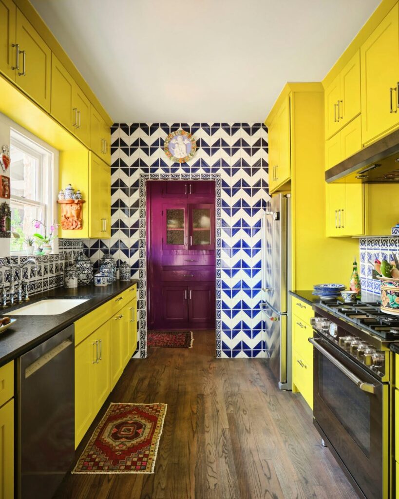 Maximalist Kitchen with Mexican Inspiration