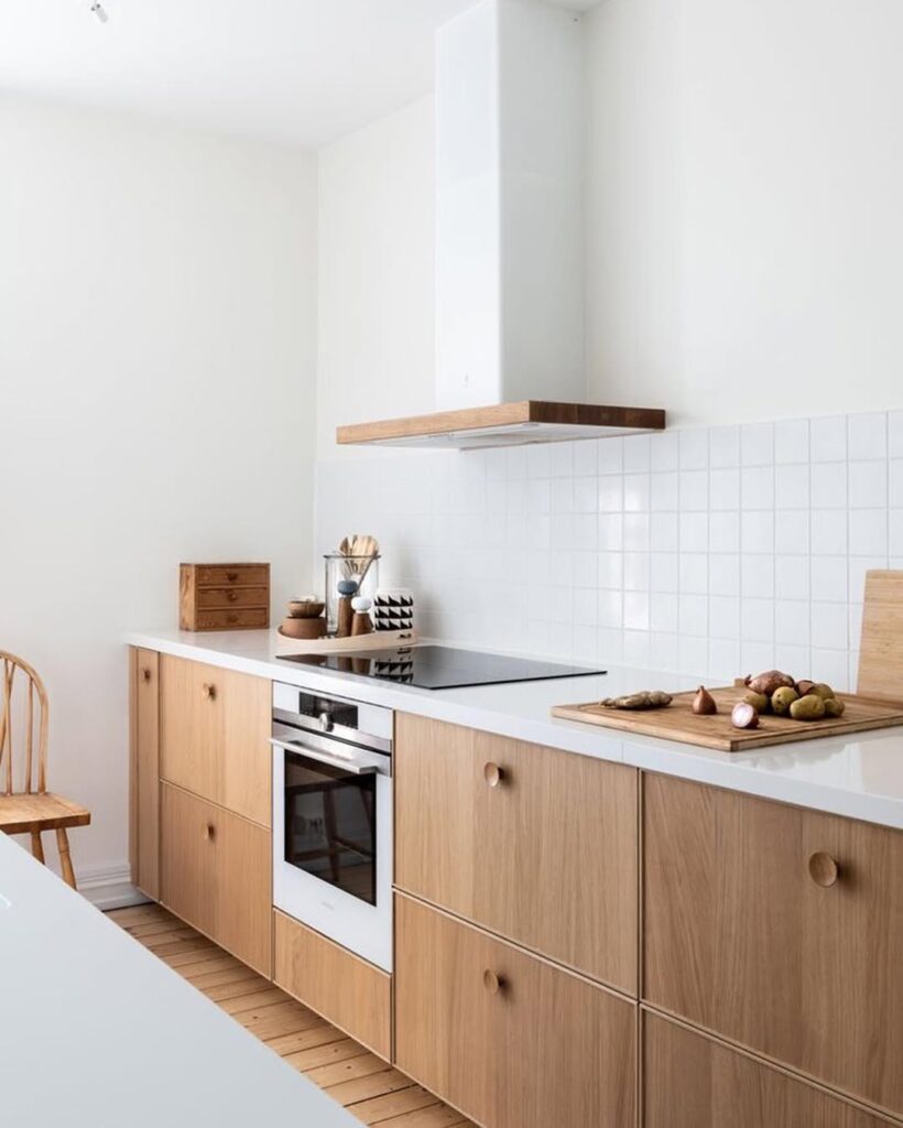 Midimalist Wood Cabinetry