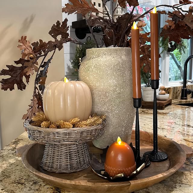 Rustic Fall Tray Vignette