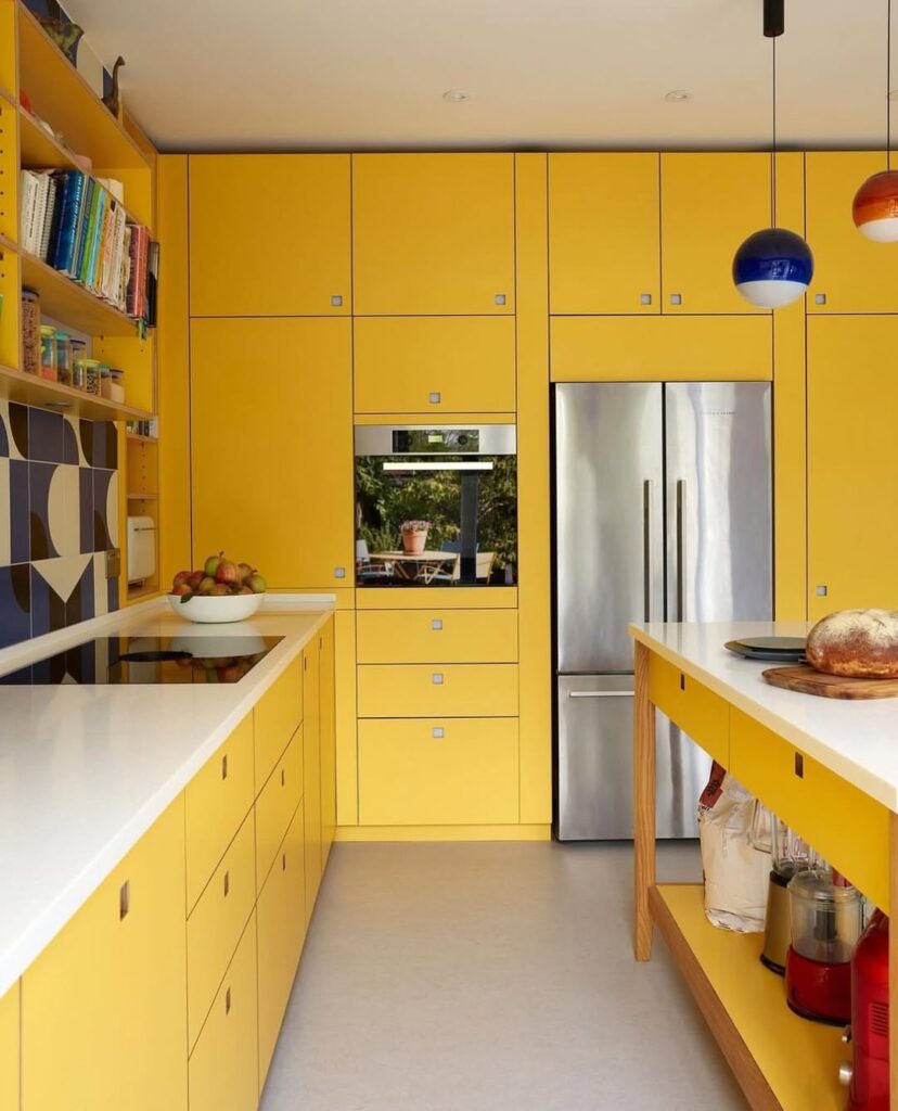 Sunny Yellow Kitchen