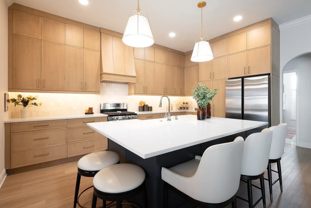 Warm Kitchen Lighting