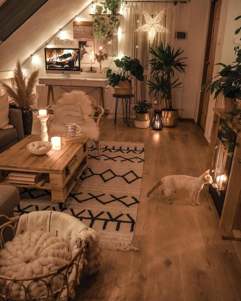 Bohemian Attic Candlelight