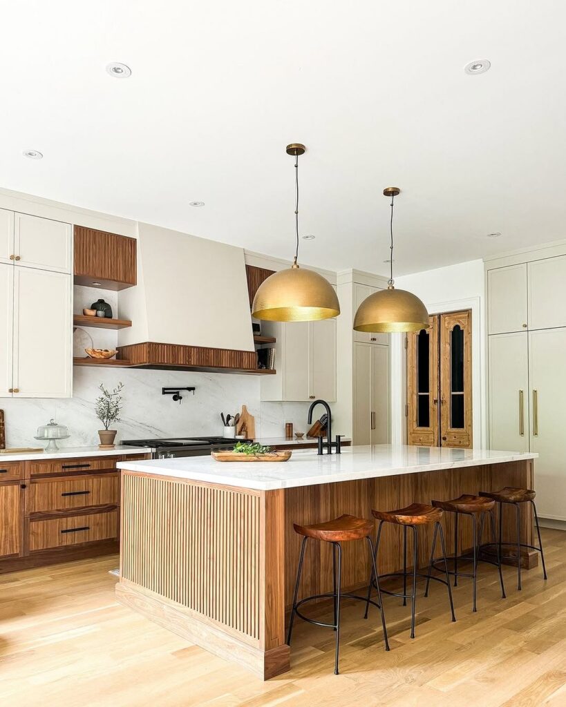 Custom Walnut Island