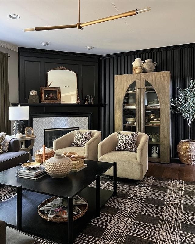 Dark Walls with Texture