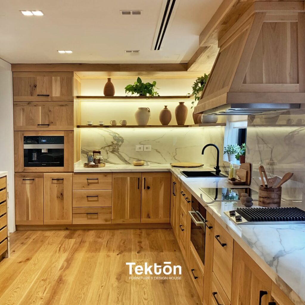 Eco-Friendly Brown Cabinets