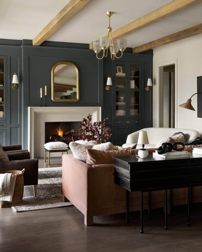Rustic Charcoal Rooms
