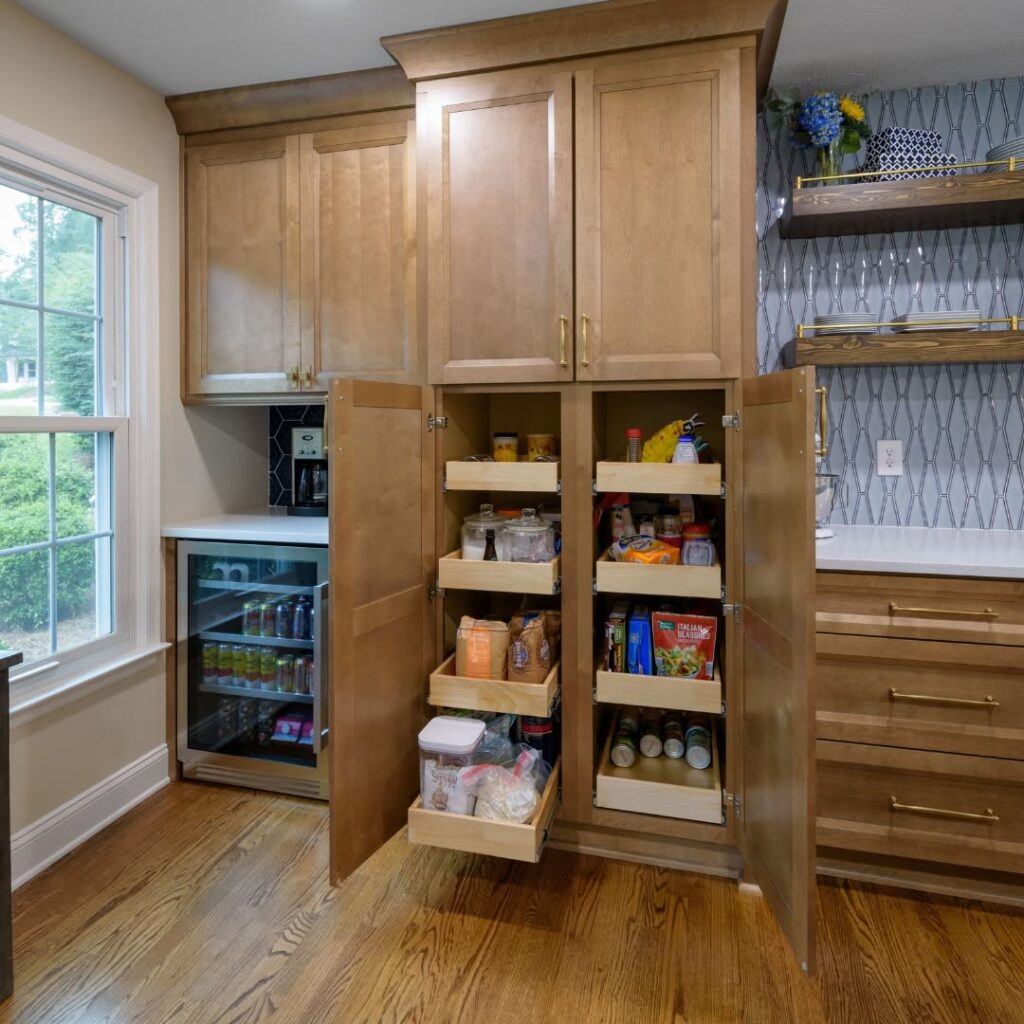 Smart Storage Brown Cabinets