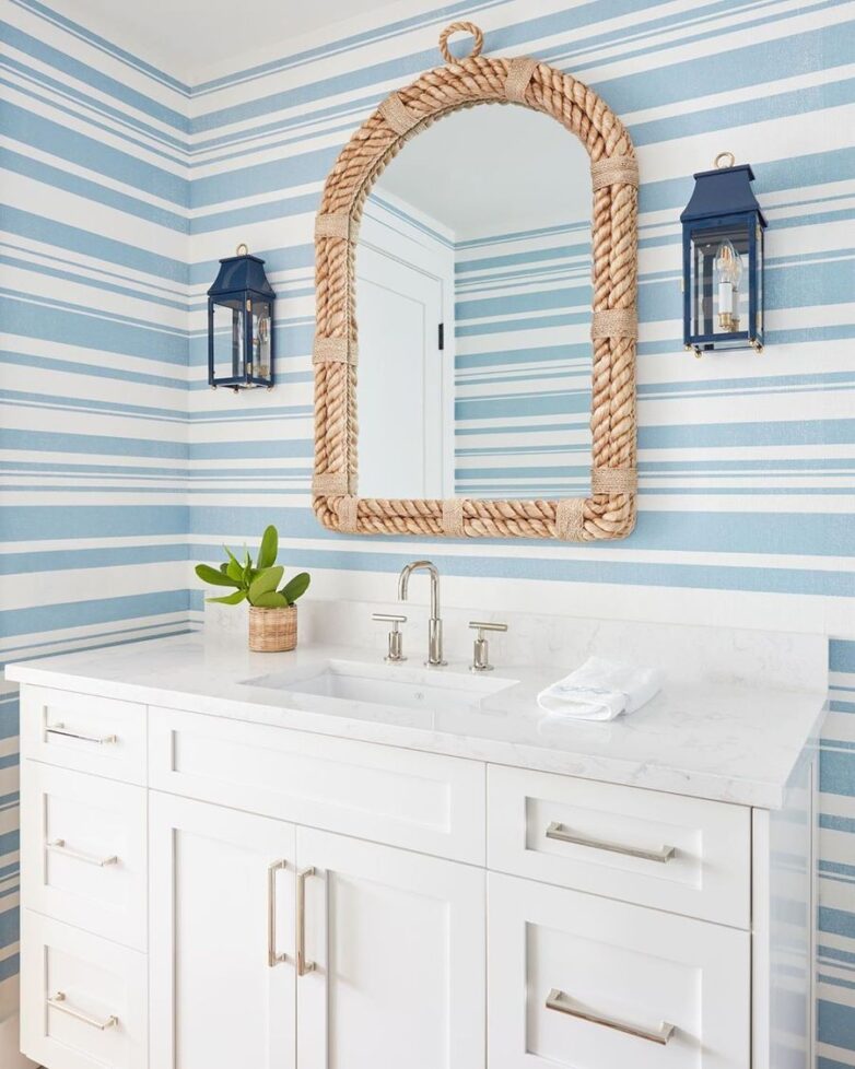 35 Modern Coastal Bathroom Ideas Beachy Decor Style