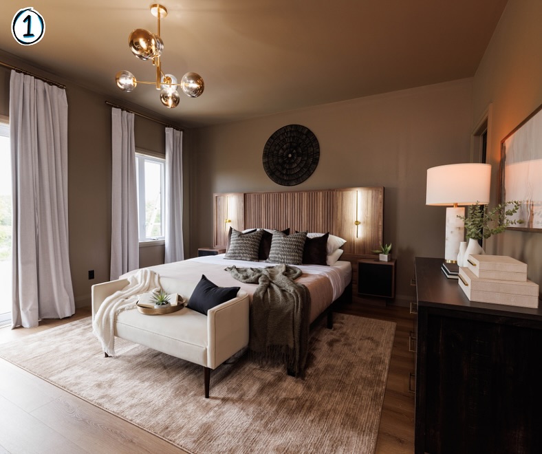 Wood Paneling Headboard