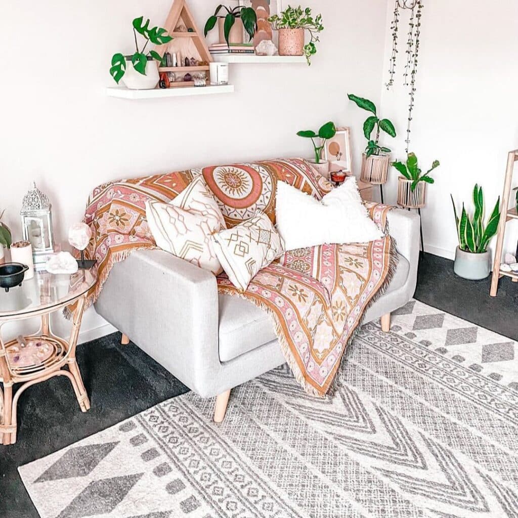 Bright Bohemian Nook