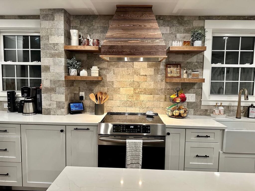 Moody Farmhouse Range Hood