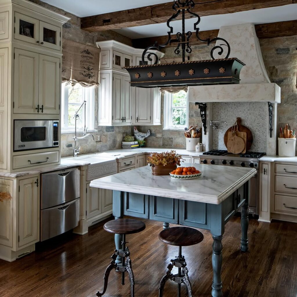 Rustic Kitchen Iron Hardware