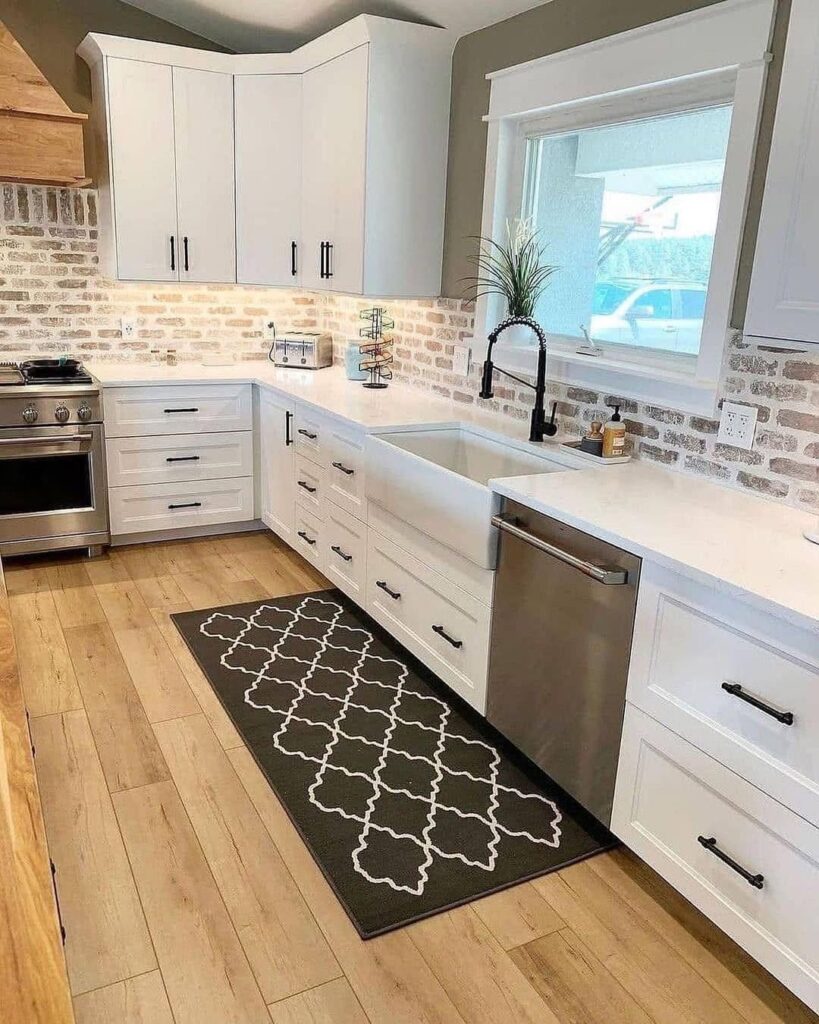 Textured Backsplash