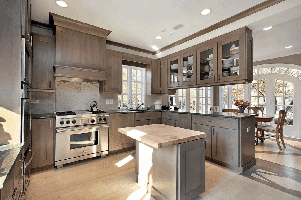 Eco-Friendly Oak Kitchen