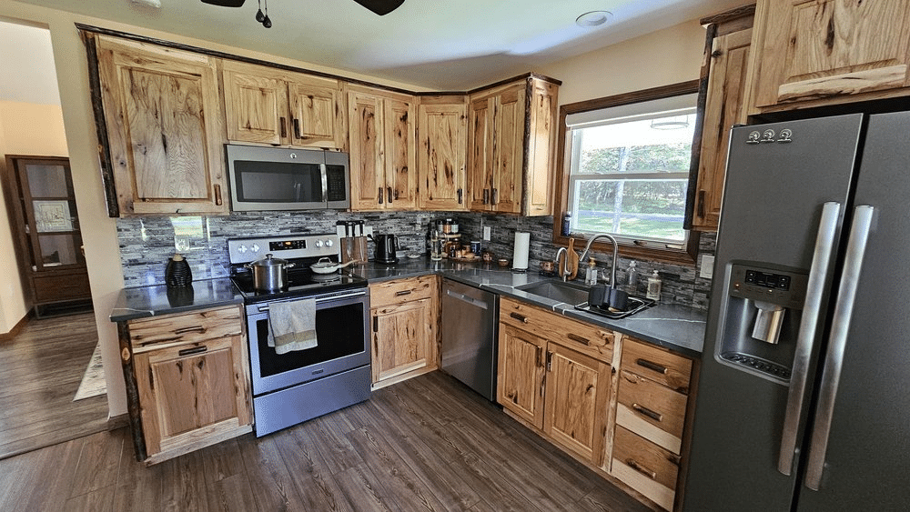 Hickory Appliance Cabinets