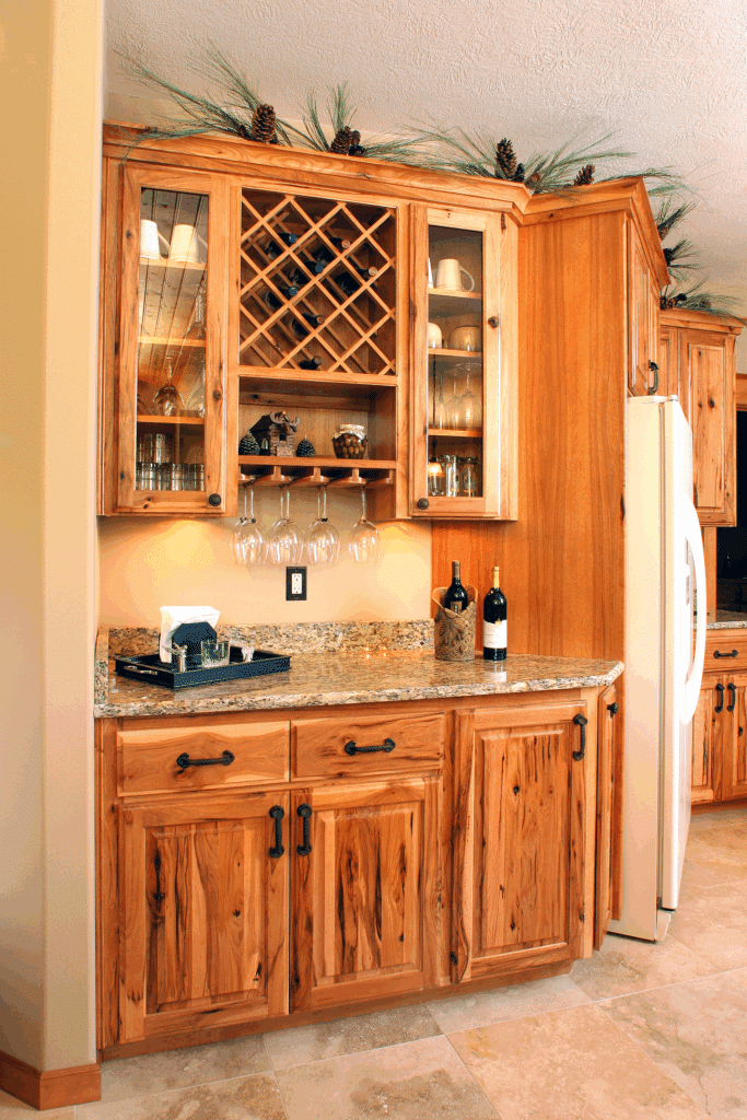 Hickory wine storage