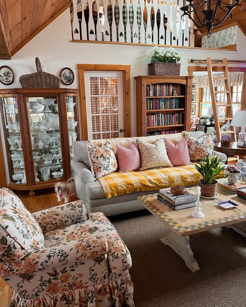 Plaid and Floral French Cottage Layers