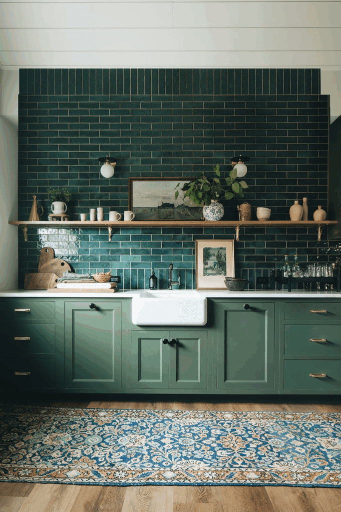 Subway Tile for the Backsplash