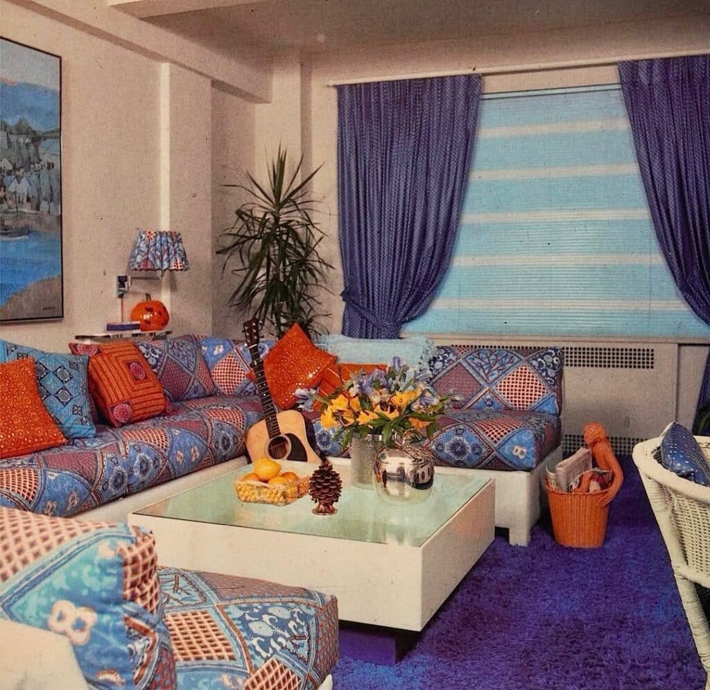 1980s Bold Pattern Play