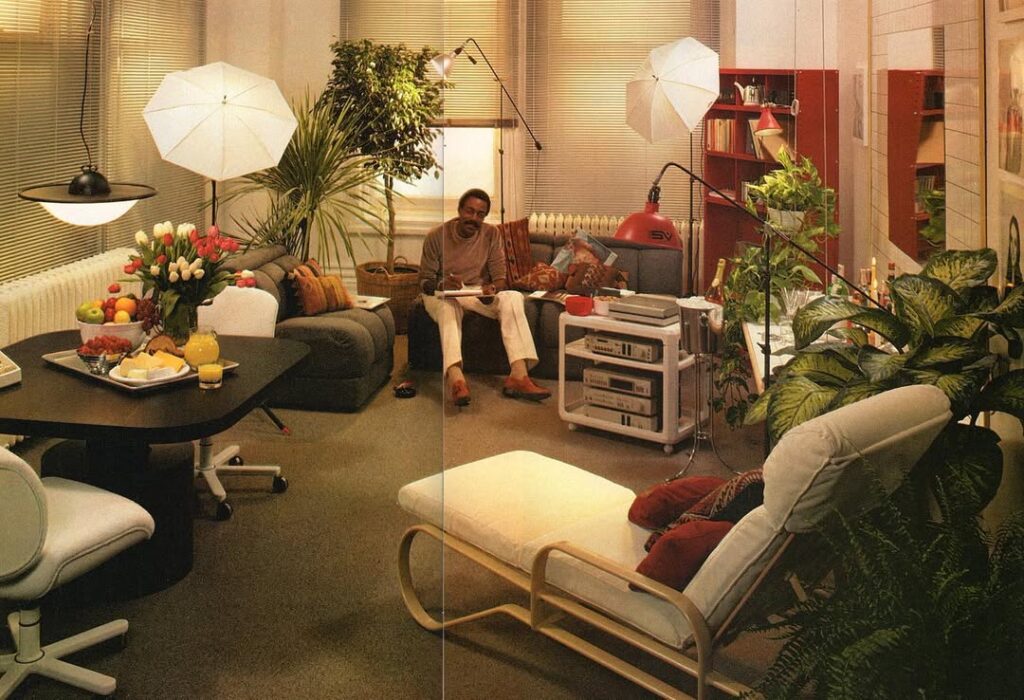 80s Tech Lounge Jungle Theme
