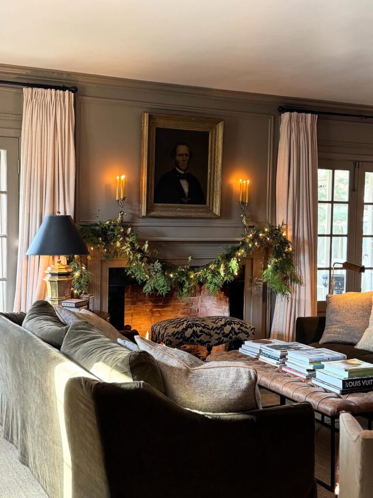 Antique Fireside Farmhouse Gathering