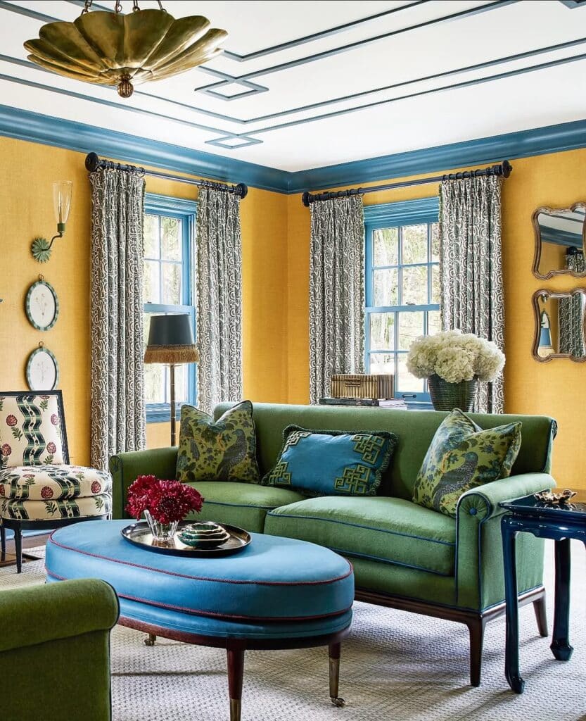 Artistic Heritage Peacock Tones