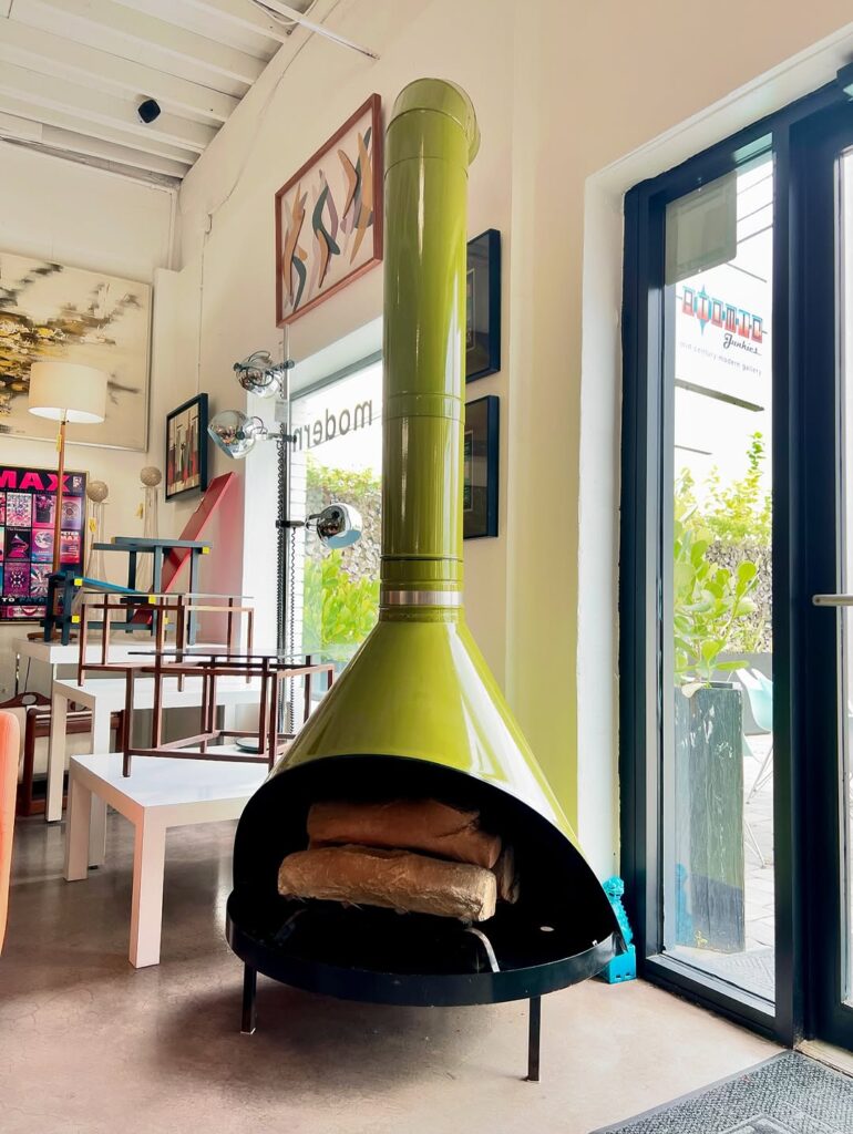 Avocado Green Cone Hearth