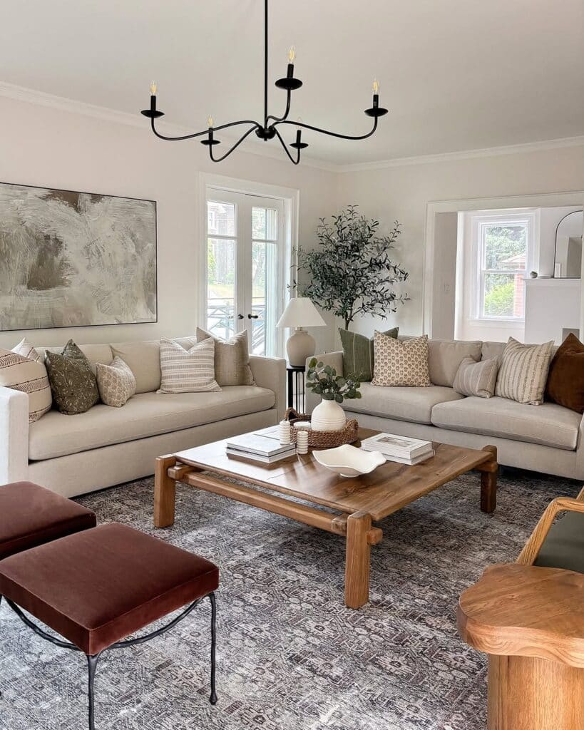 Balanced Lounge in Soft Neutrals