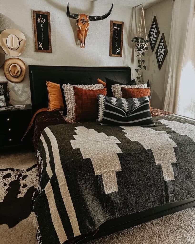 Bedding with Western Character