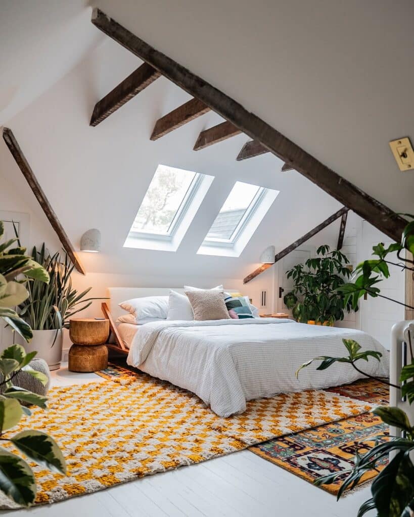 Bohemian Loft Bedroom