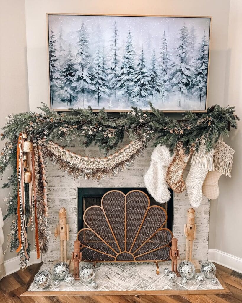 Boho Luxe Mantel