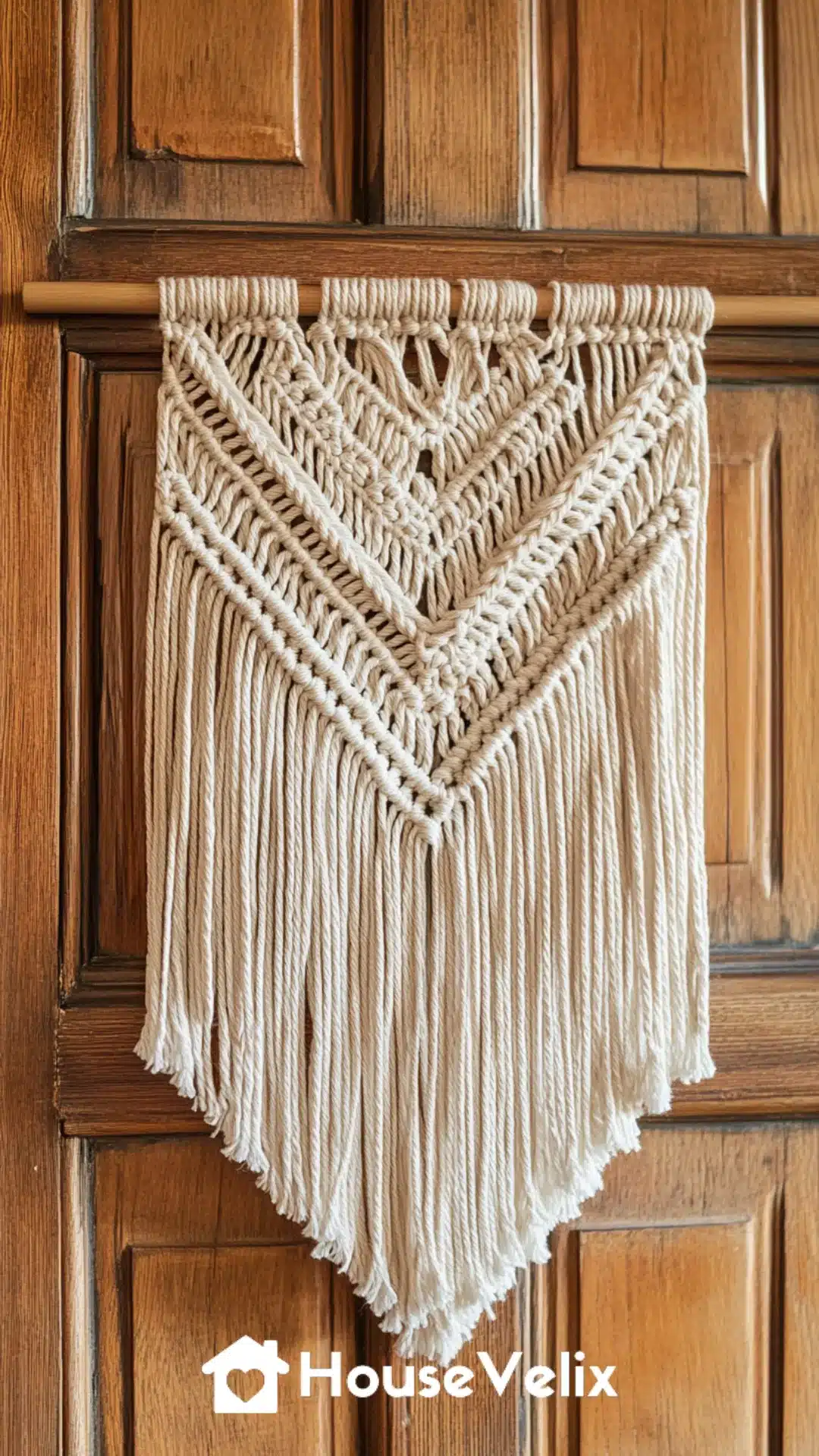 Boho Fringe Macrame Door Hanging