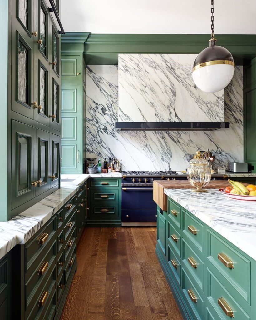 Bold Jewel Tone Kitchen Color Palettes