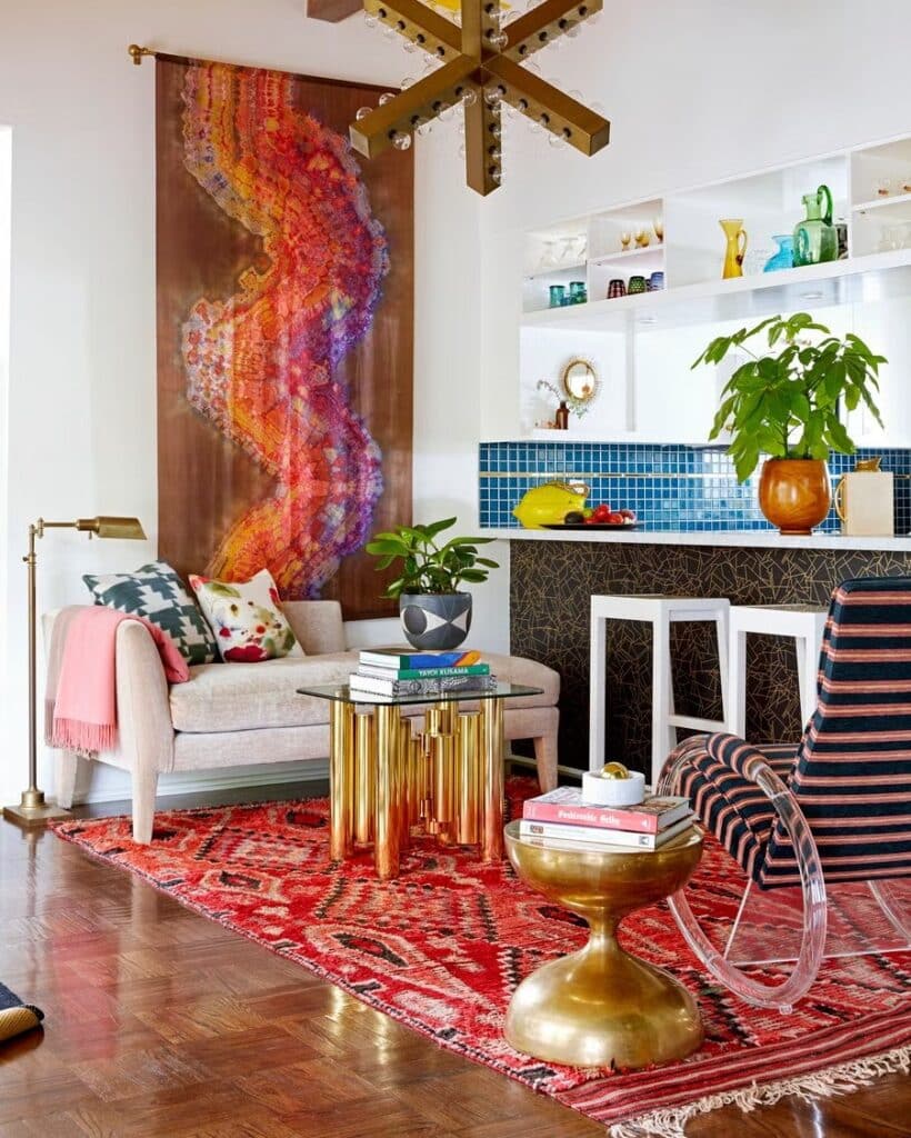 Bold Metallic Boho Glam