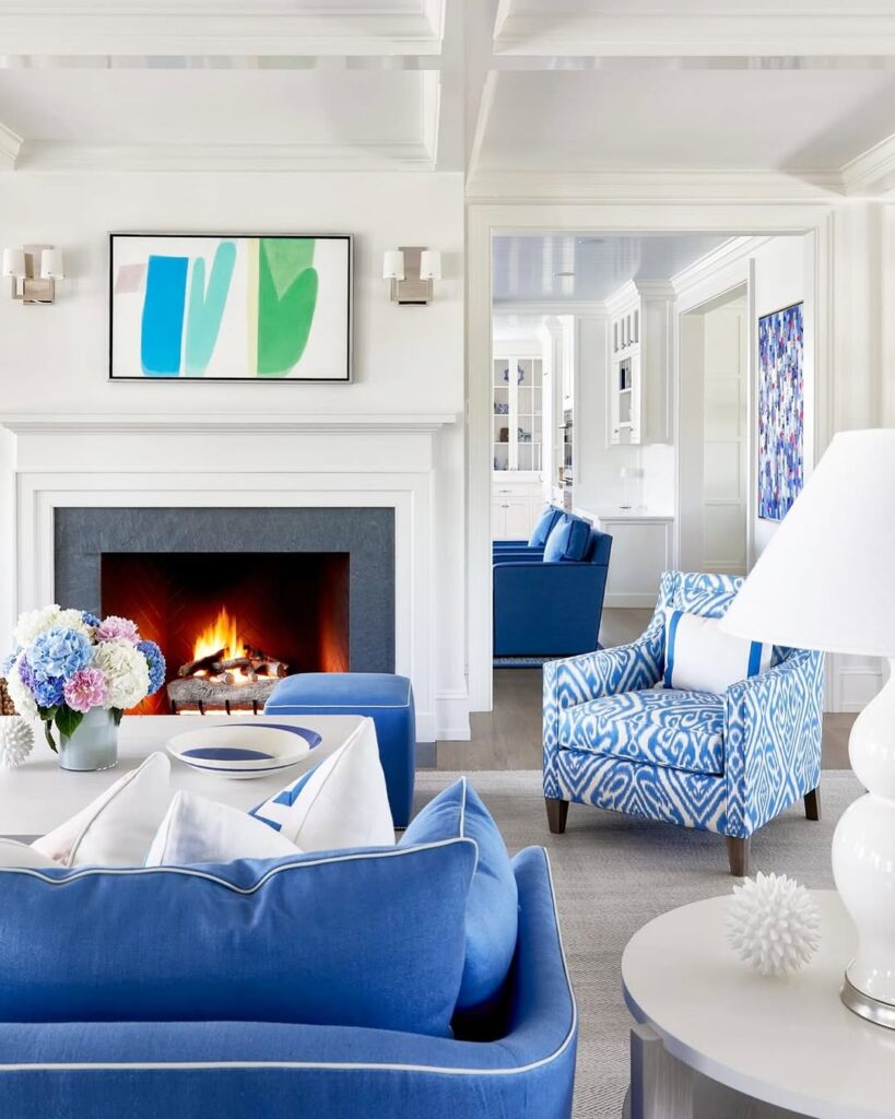 Bright Cerulean Seating