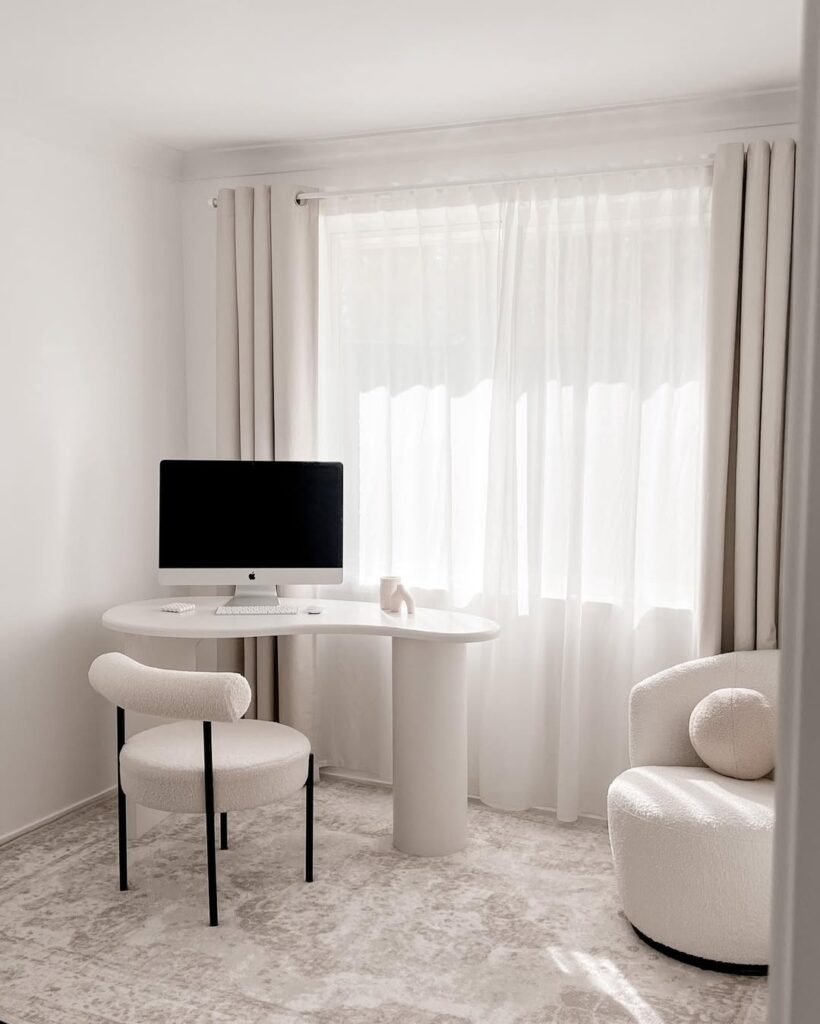 Calm Monochrome Dual Function Room