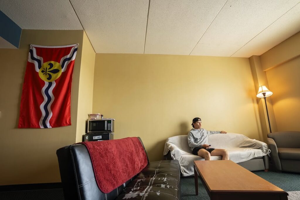 Casual Flag Dorm Lounge