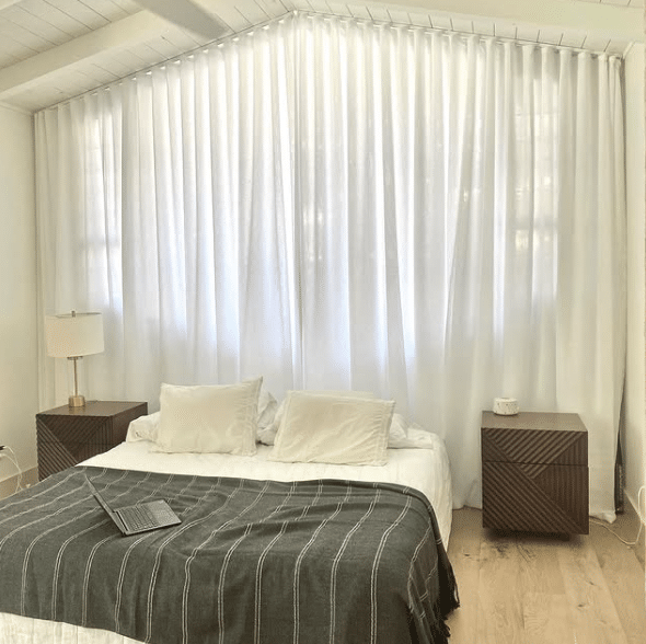 Ceiling Mounted Canopy Curtains