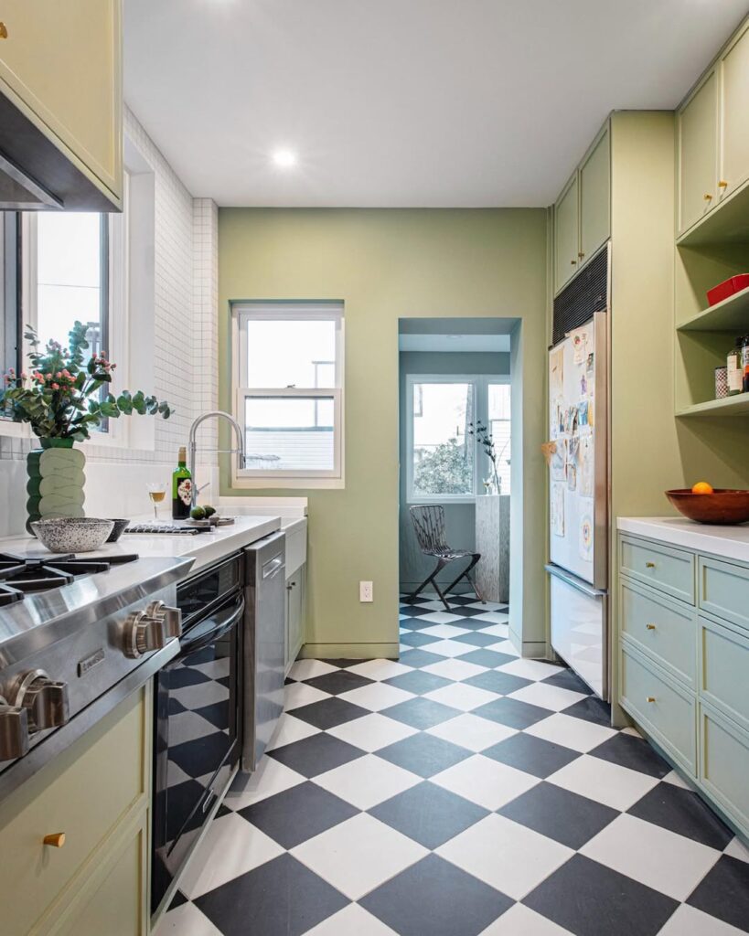 Checkerboard Kitchen Design