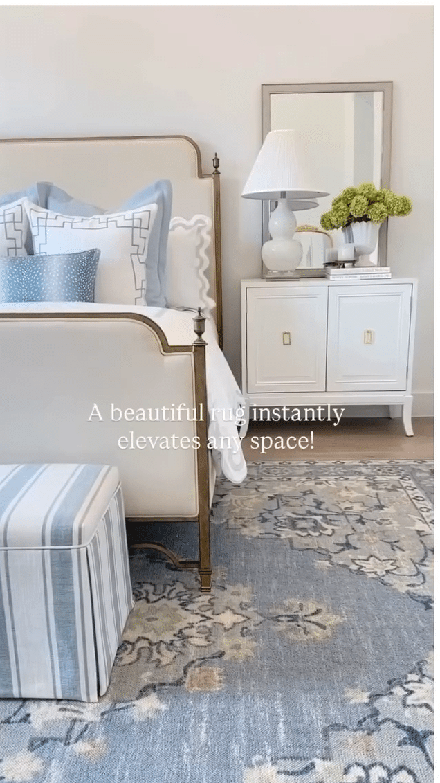 Classic Powder Blue Spring Bedroom