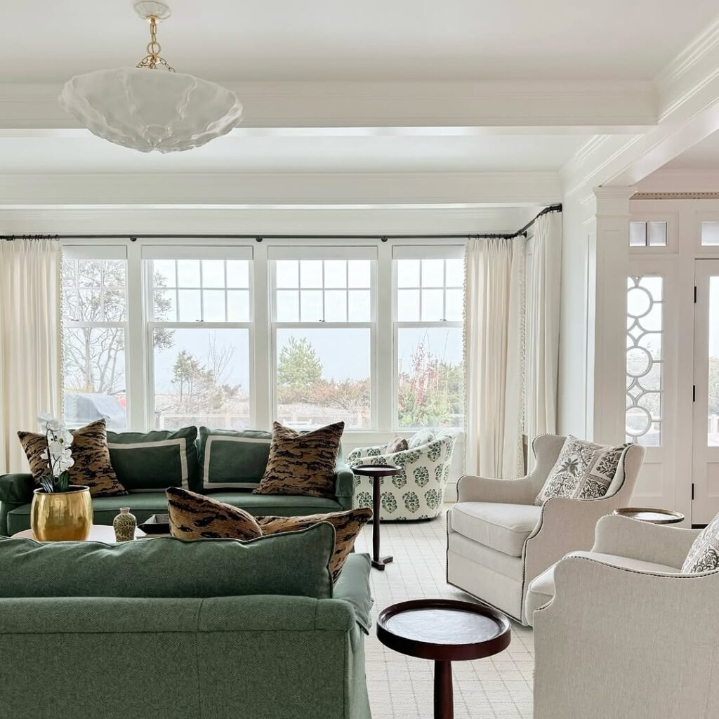 Coastal Lounge in Sage Green