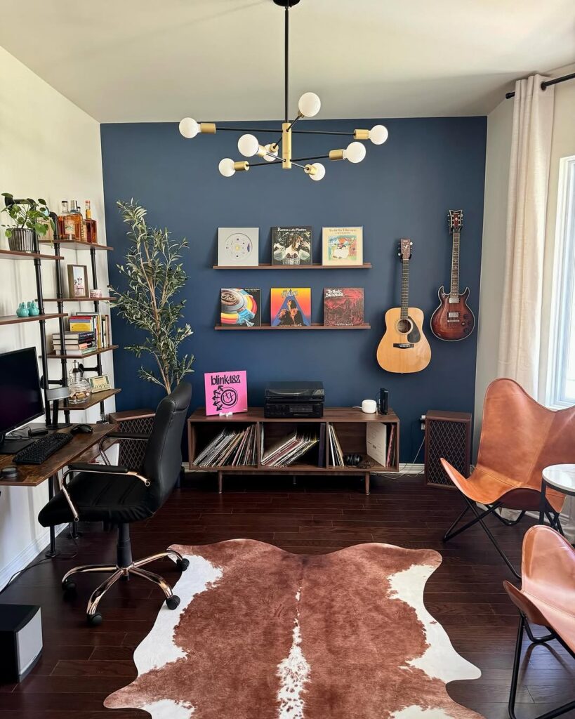 Creative Studio Office Living Room Combo