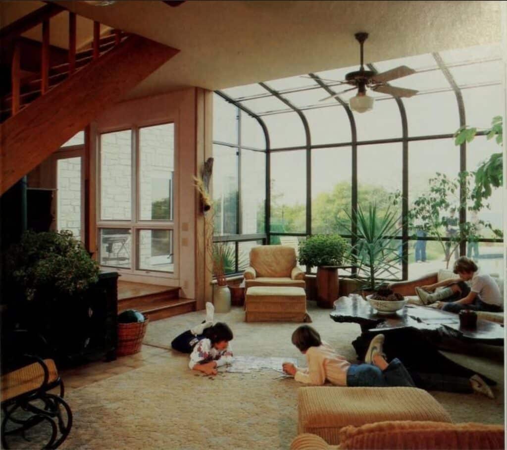Curved Glass Sunroom