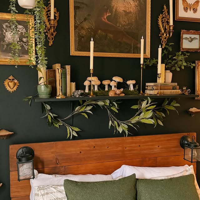 Dark Botanica Candle Display