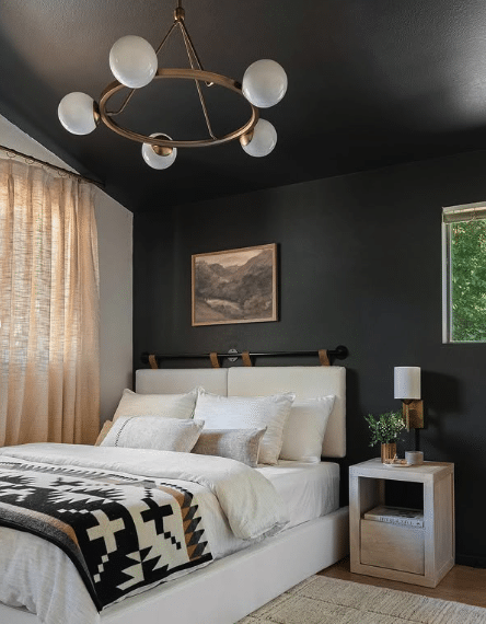 Dark Walls for Small Bedrooms