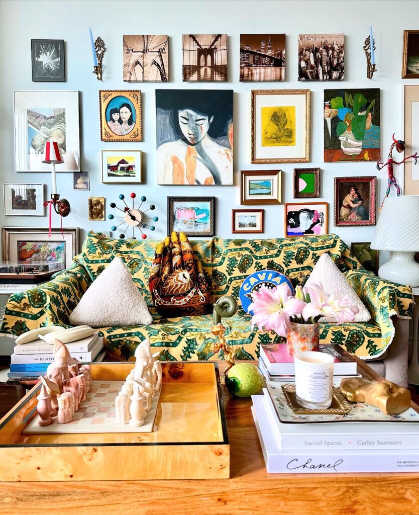 Eclectic Maximalist Wall Gallery
