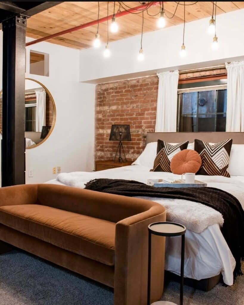 Edison Lighting in a Loft
